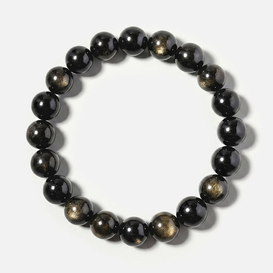 金沙黑曜石手鏈