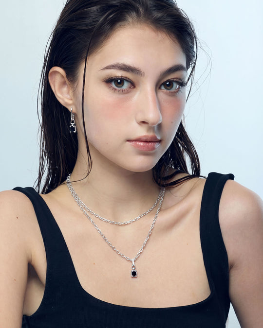 KNIT Black Onyx Pendant