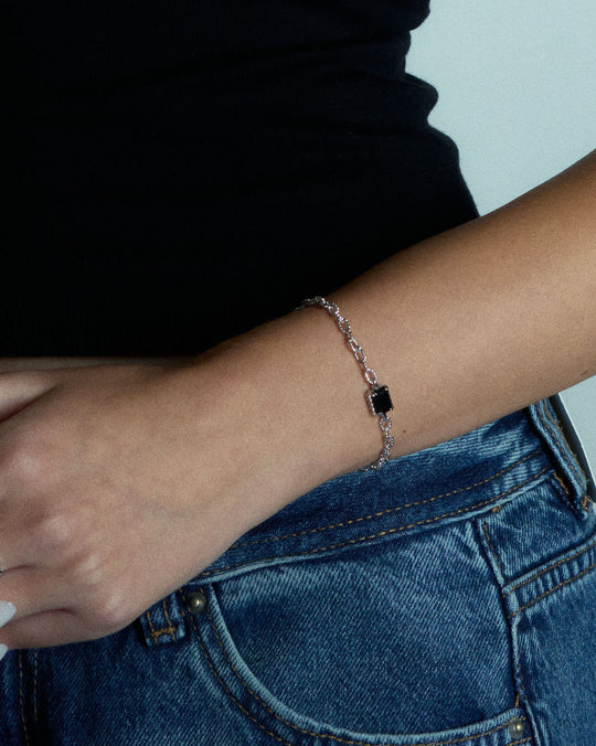 KNIT Black Onyx Bracelet
