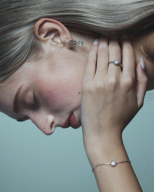 BUBBLE Moonstone Bracelet