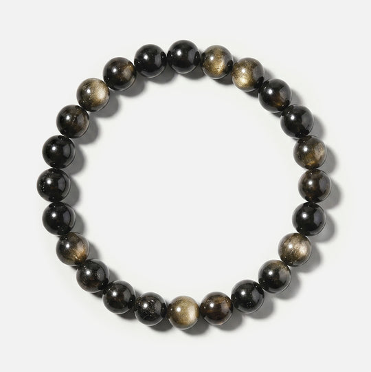 金沙黑曜石手鏈