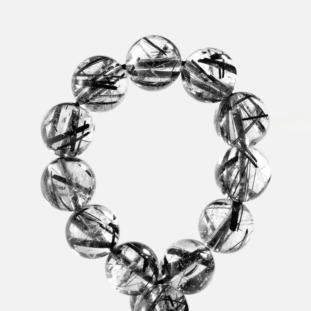 黑髮晶手鏈 | 一圖一物