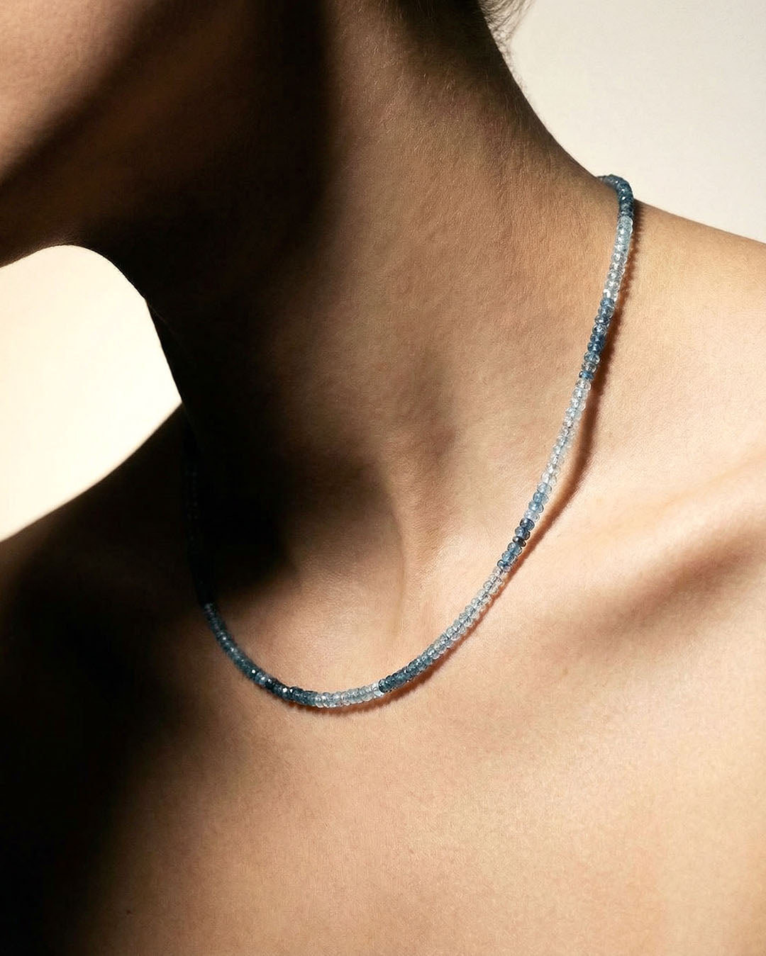 Aquamarine 14KGF Necklace