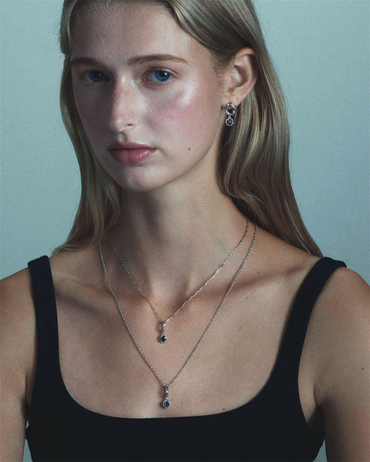 BUBBLE London Blue Topaz Pendant