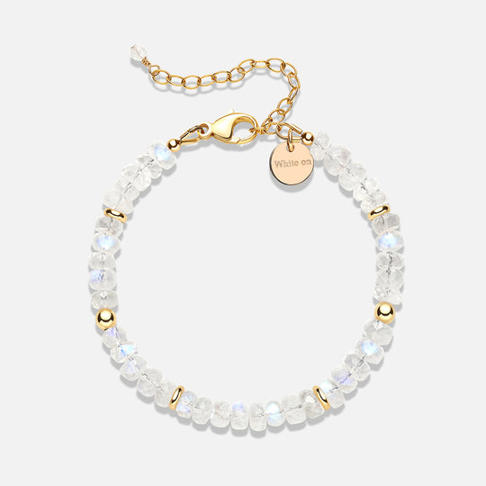 Moonstone 14KGF Bracelet