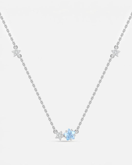 THE STAR Blue Topaz Necklace