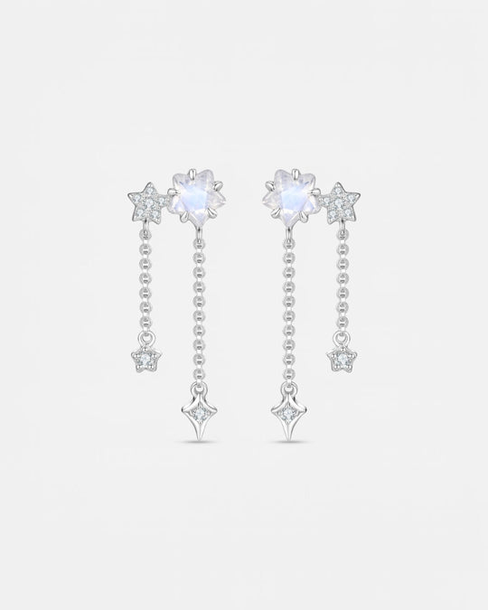 THE STAR Moonstone Earrings