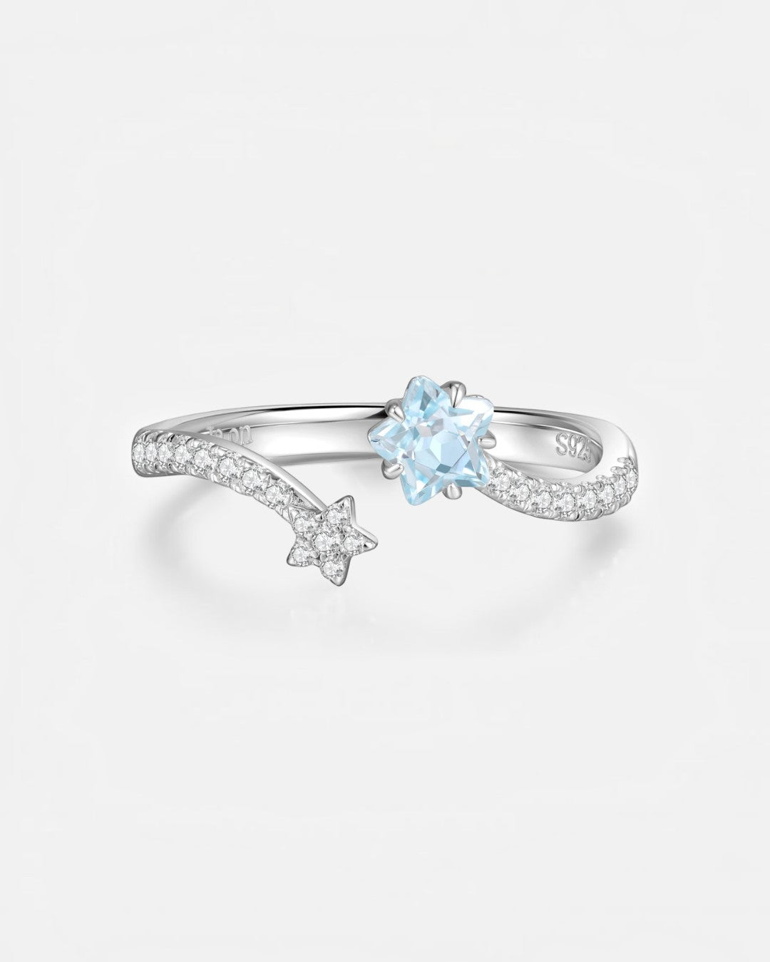 THE STAR Blue Topaz Ring