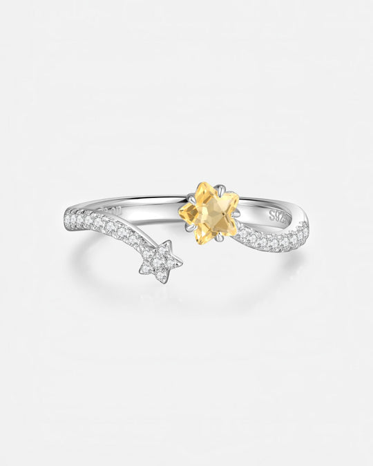 THE STAR Citrine Ring