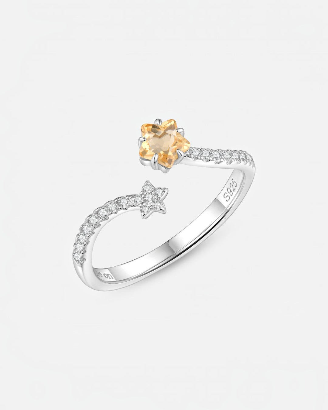 THE STAR Citrine Ring