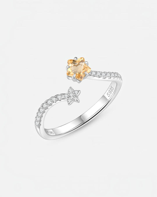 THE STAR Citrine Ring