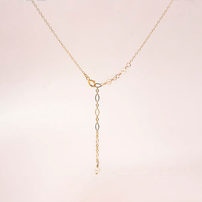 Pearl 14K gold-filled necklace