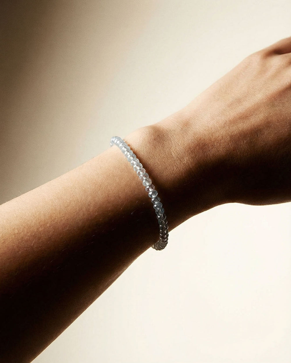 藍托帕石14K包金手鏈