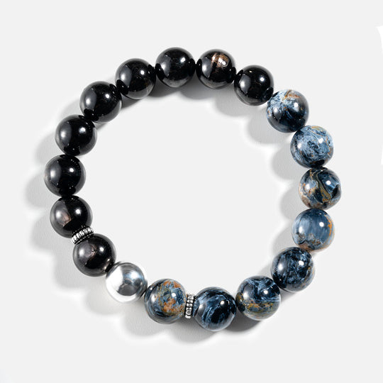 彼得石金運石925銀手鏈