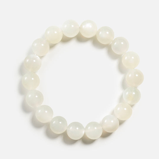 White Moonstone Crystal Bracelet 