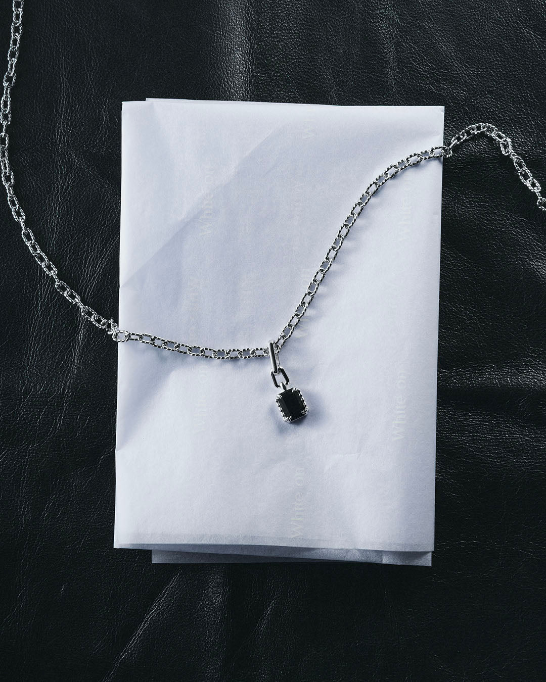 KNIT Black Onyx Pendant
