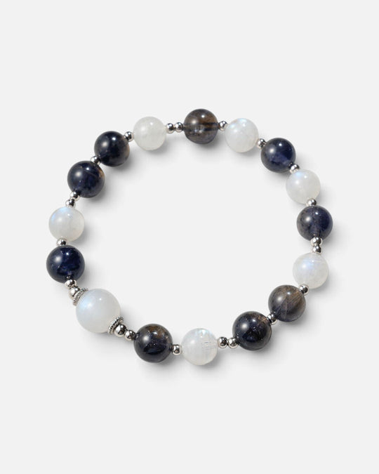 Iolite & Moonstone Bracelet