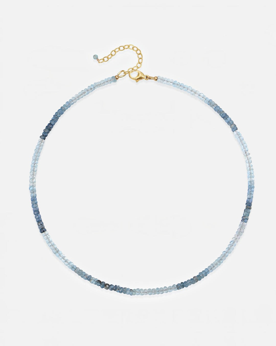 Graduated Aquamarine Necklace