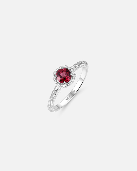 BUBBLE Garnet Ring