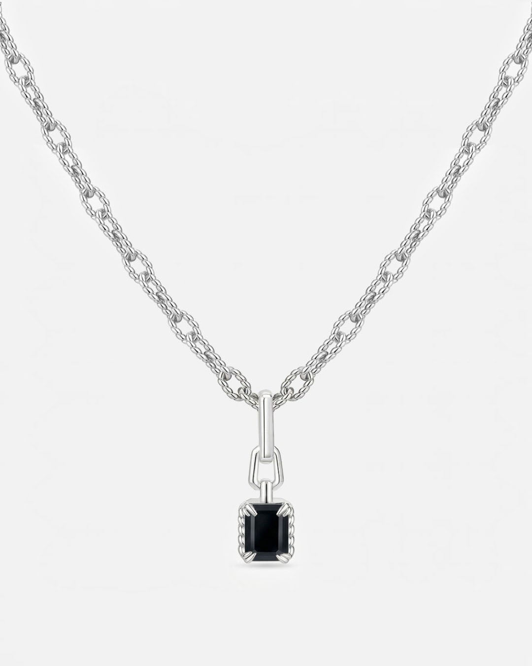 KNIT Black Onyx Pendant