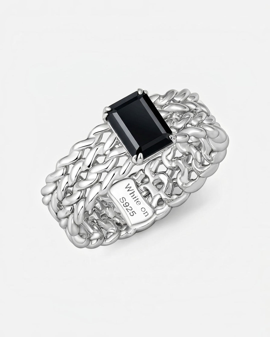 KNIT Black Onyx Ring