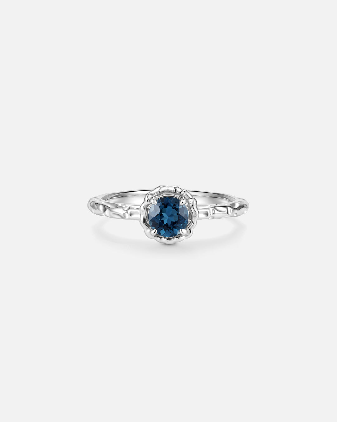 BUBBLE London Blue Topaz Ring