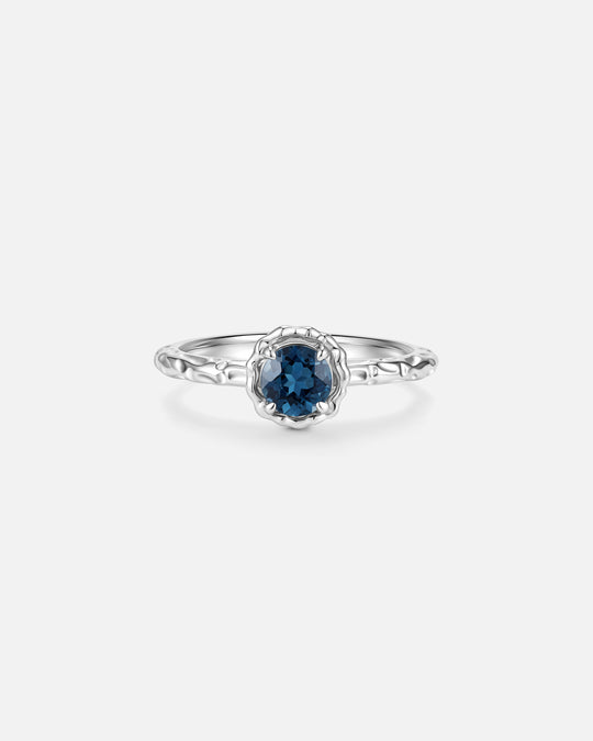 BUBBLE London Blue Topaz Ring