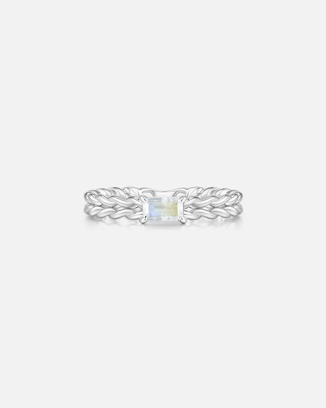 KNIT Moonstone Ring