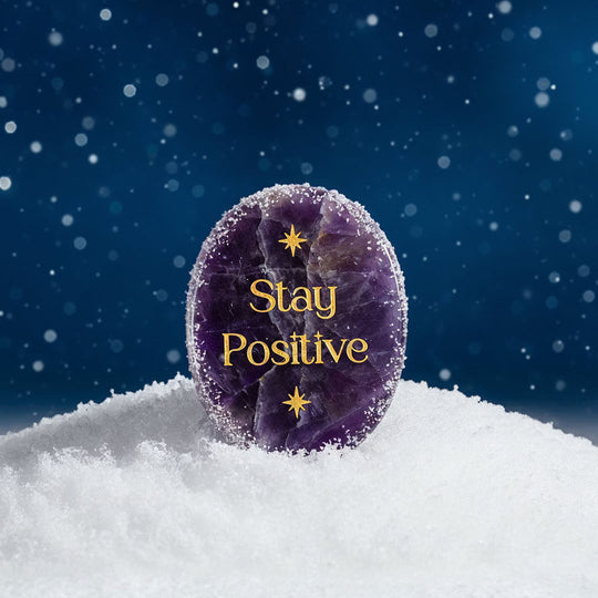 贈品 | White on 肯定語能量石套裝