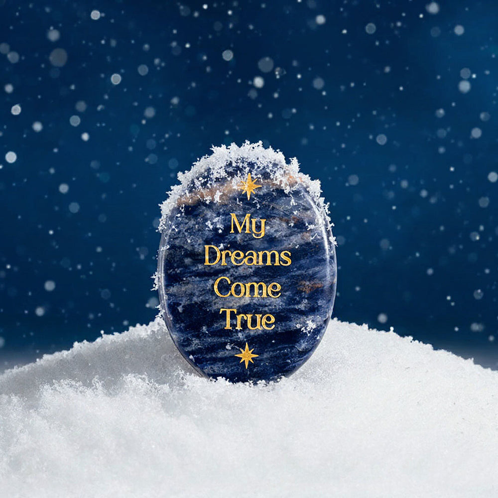 贈品 | White on 肯定語能量石套裝