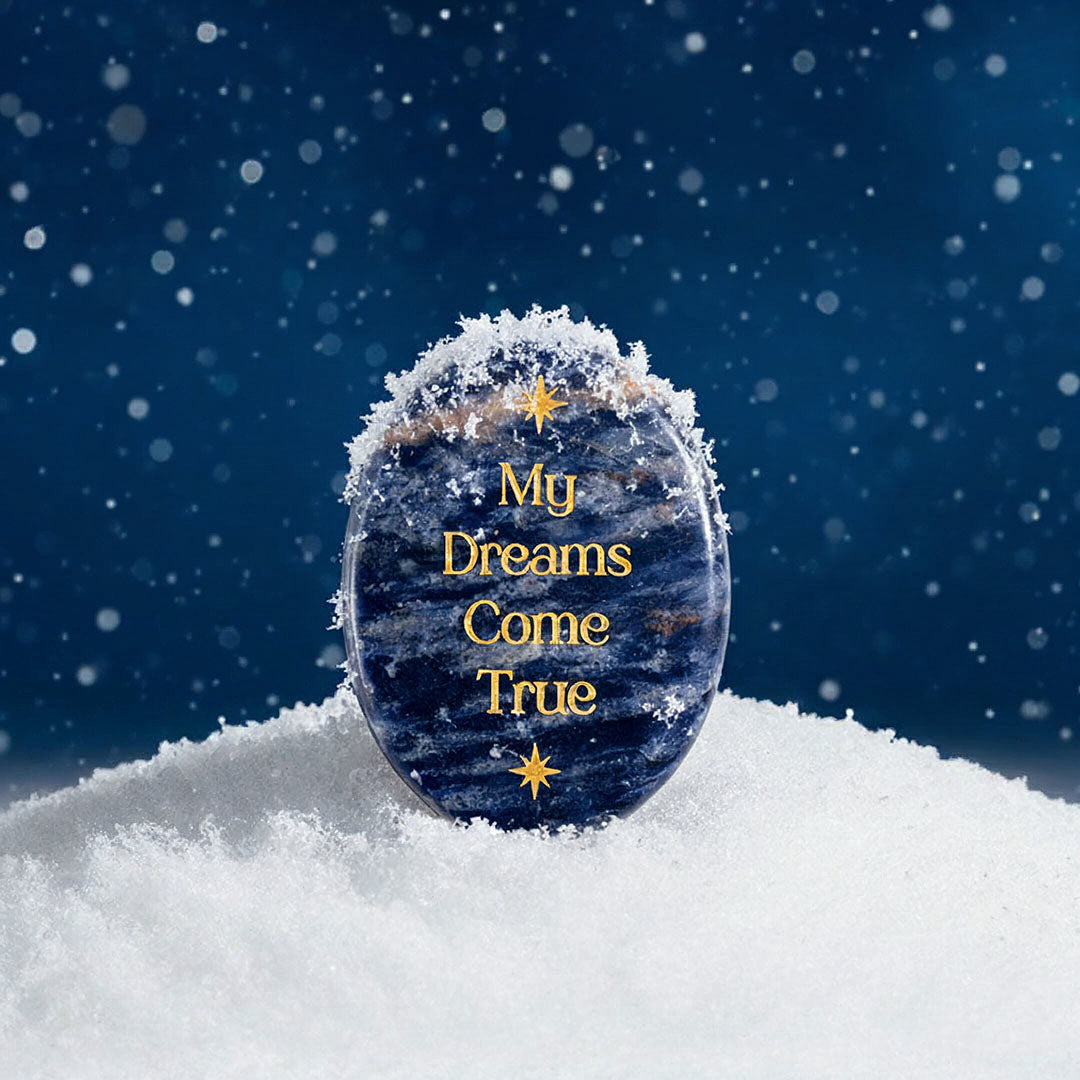 贈品 | White on 肯定語能量石套裝