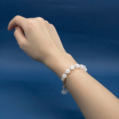 Blue Moonstone Crystal Bracelet